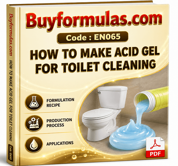How to make acid gel for  toilet cleaning