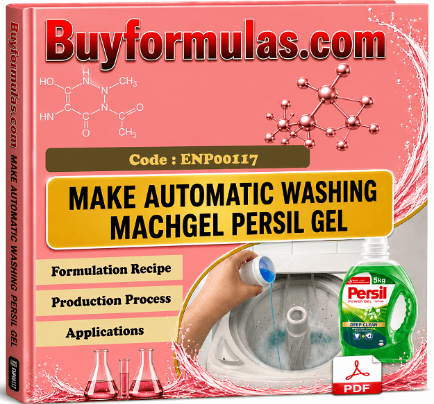 Making laundry detergent persil gel for automatic washing
