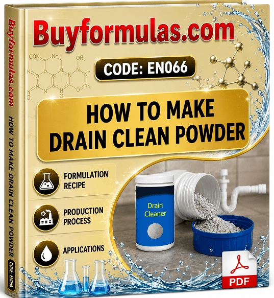 How to make drain cleaning  powder