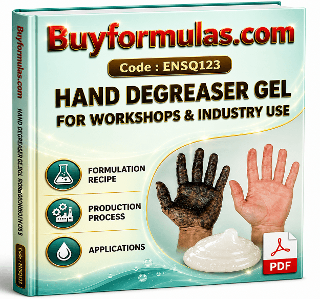 How to make hand degreaser for workshops and industry