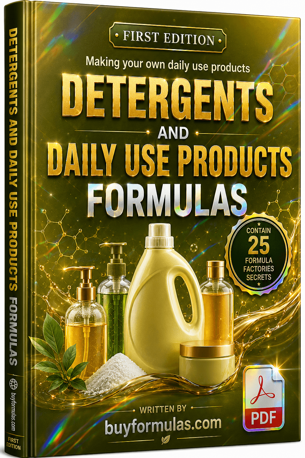 Making your own daily profitable detergent products 