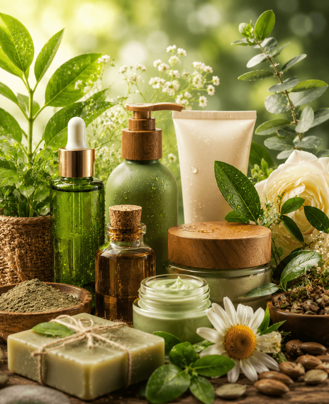 مستحضرات تجميل طبيعية