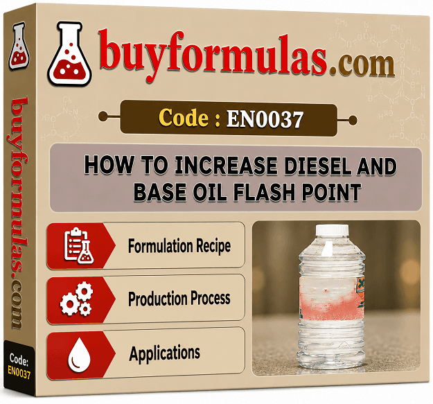 How to increase flash point of diesel or base oils