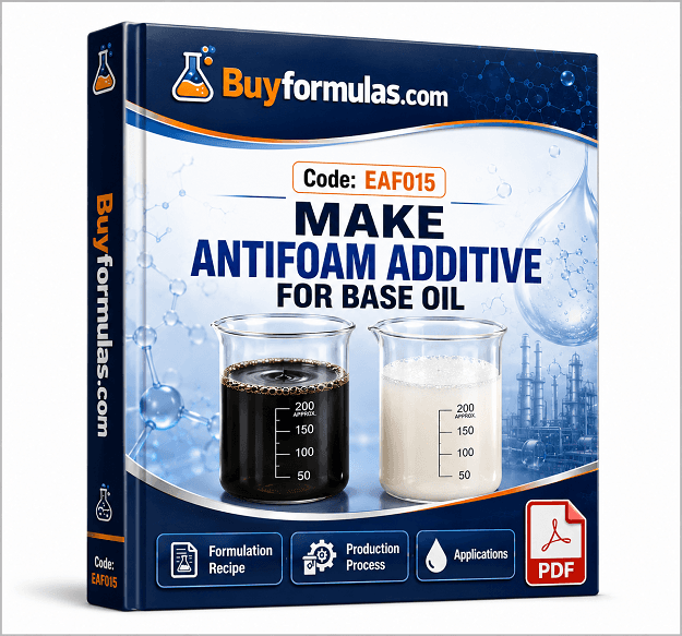 How to make antifoam additive for base oils