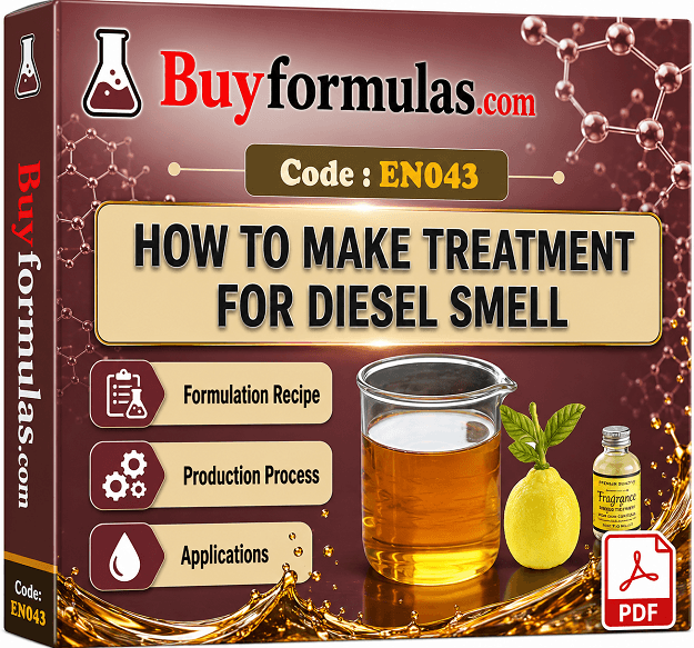Treatment and remove of diesel smell