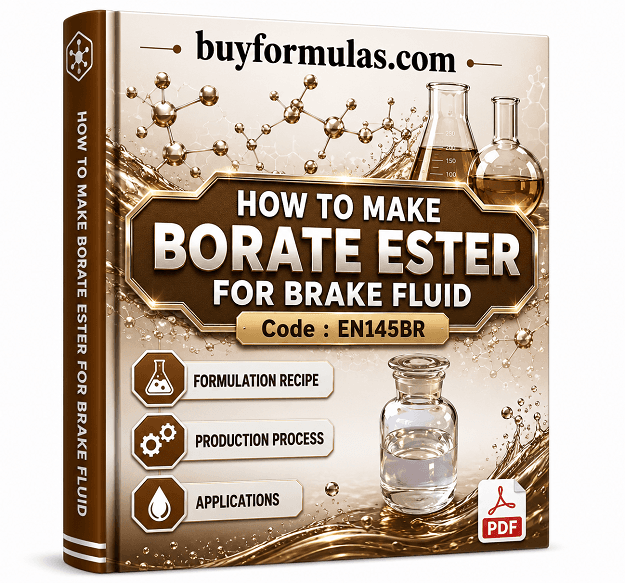 How to make borate ester for brake fluid