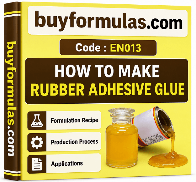 How to make rubber adhesive glue
