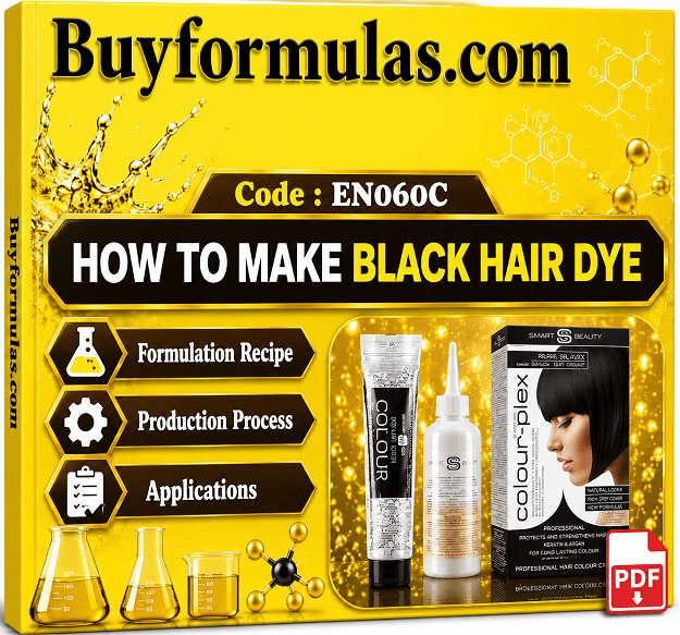 How to make professional black hair dye 