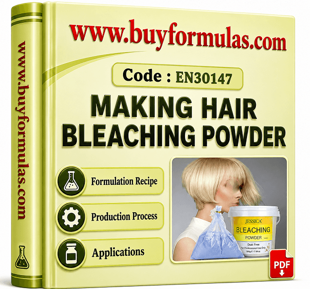 Making hair bleaching powder