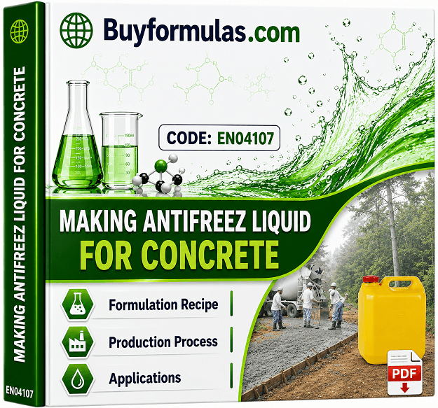 How to make concrete antifreeze liquid