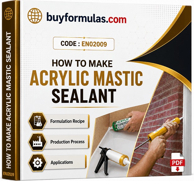 How to make acrylic mastic sealant