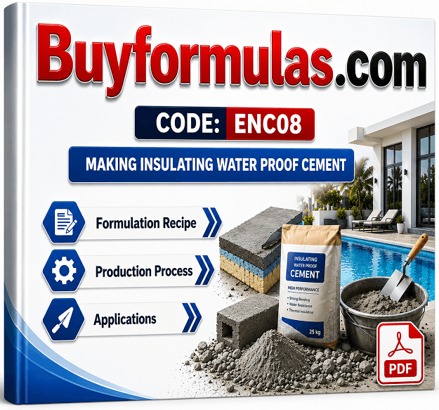 Make powder insulating waterproof cement