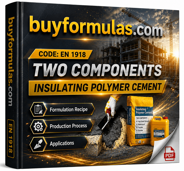 Make two component insulating polymer cement 