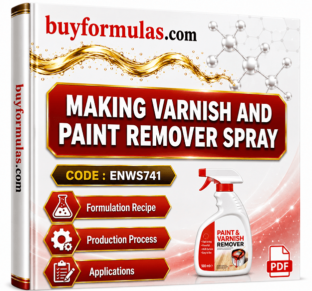 Making varnish and paint spray remover