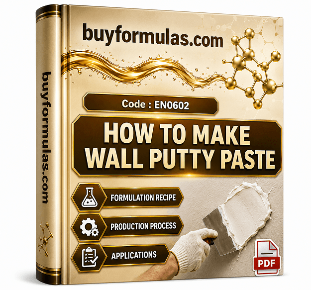 How to make internal wall putty paste