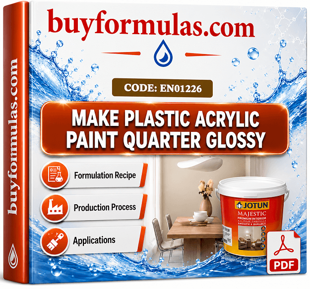 How to make plastic acrylic paint quarter glossy