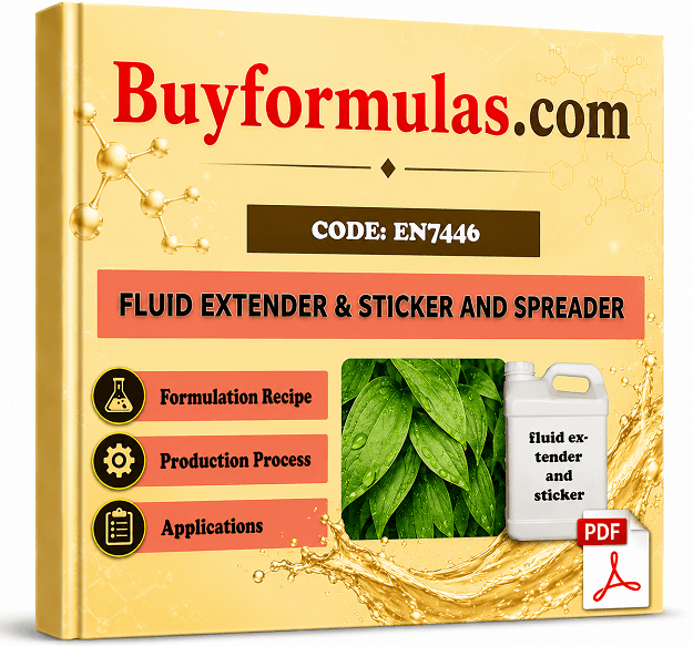 How to make fluid extender & sticker and Spreader