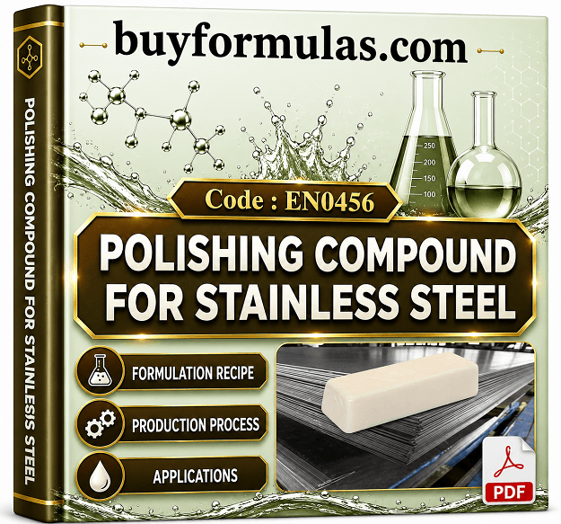 Metal polishing compound for steel & stainless steel