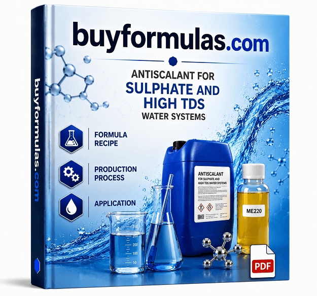 Making antiscalant and dispersant for reverse osmosis RO water treatment systems