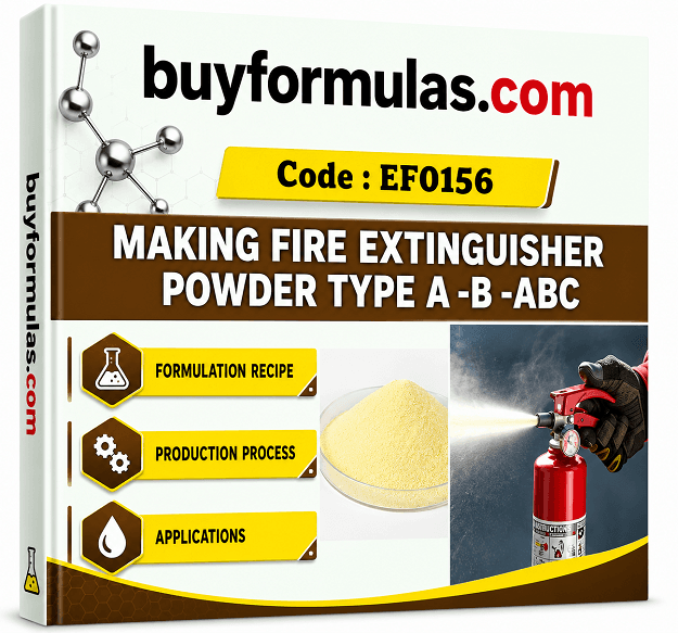 How to make fire extinguisher powder all types