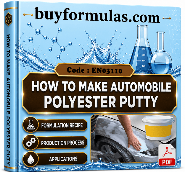 How to make automobile polyester mastic