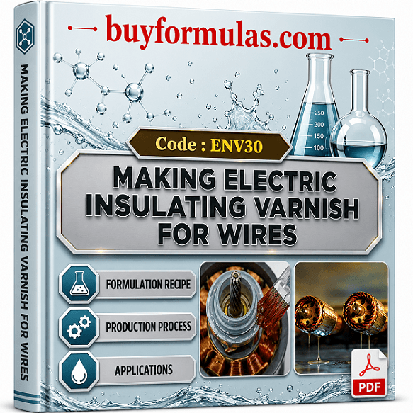 Making electric insulation varnish for wires