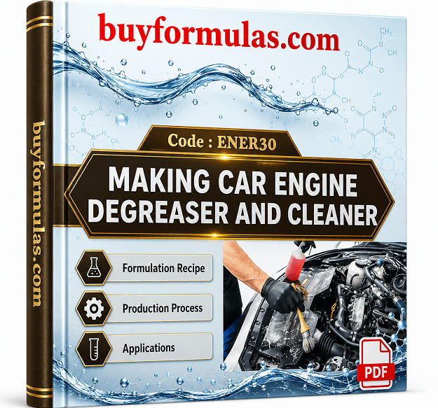 Making car engine degrease and cleaner