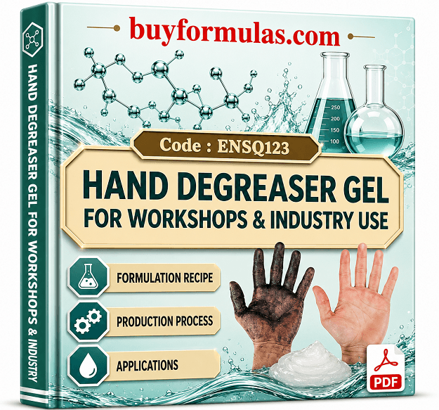 Making heavy duty hand cleaning soap gel with beads