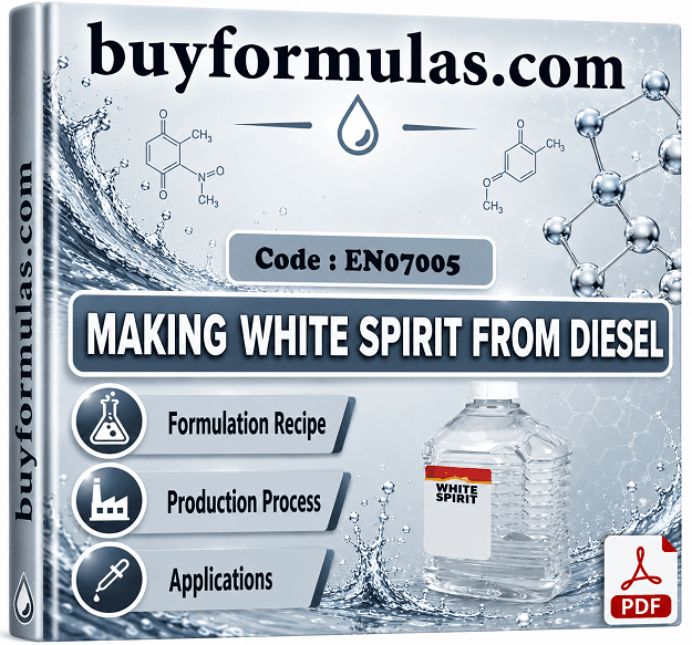 How to make white spirit from diesel