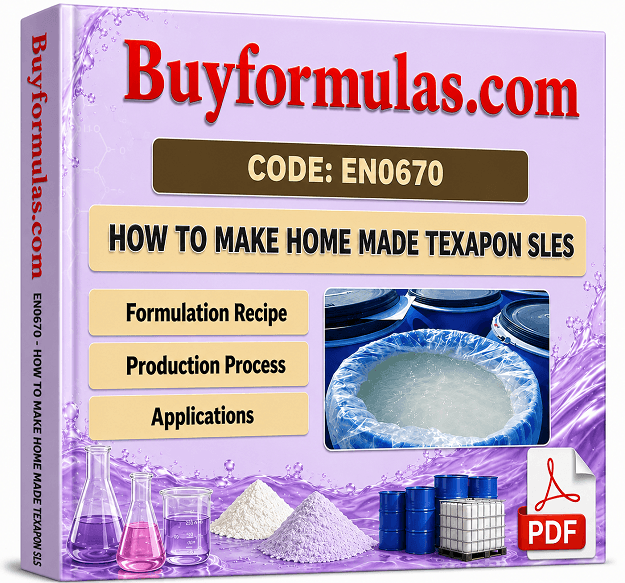 Homemade texapon surfactant