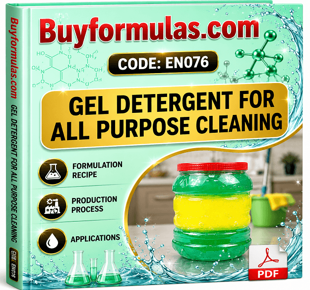 How to make general purpose gel detergent