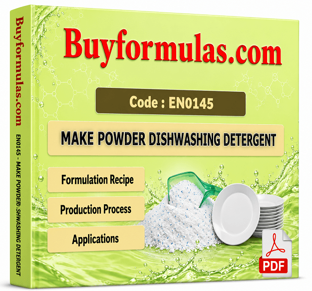 How to make powder dishwashing detergent
