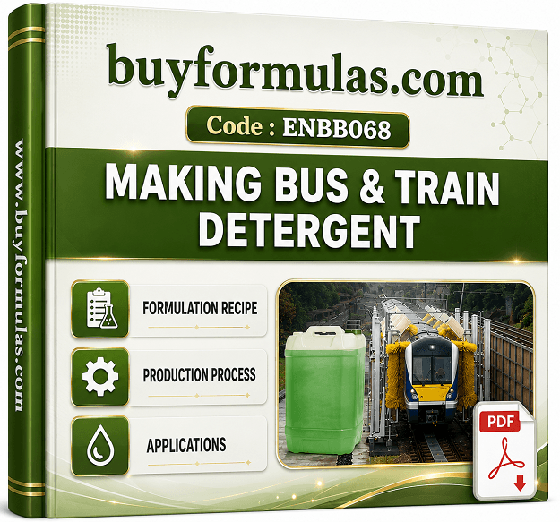 How to make bus and train detergent