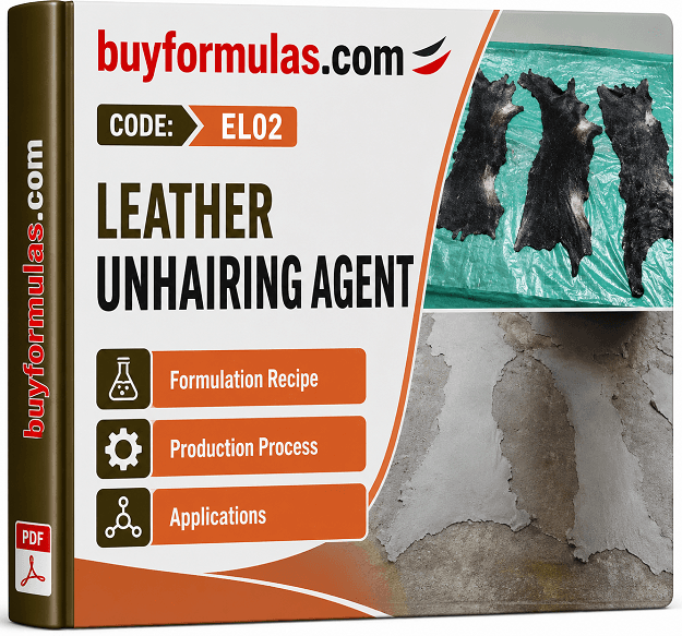 Making leather unhairing or liming agent
