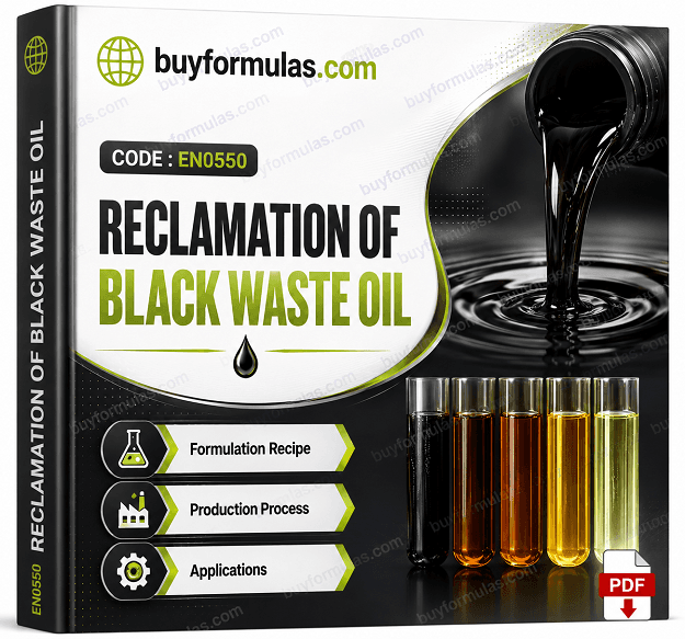 Reclamation and recycling of black oil