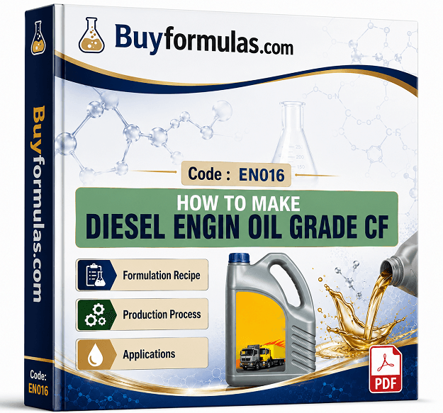 How to make diesel engine lubricant grade CF