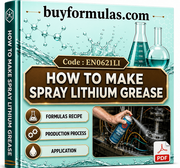 How to make white lithium spray lubricant