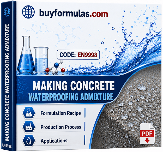 Making concrete waterproofing admixture