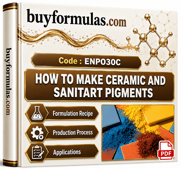 How to make ceramic and sanitary ware pigments