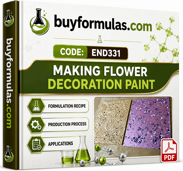 How to make flower decoration paint