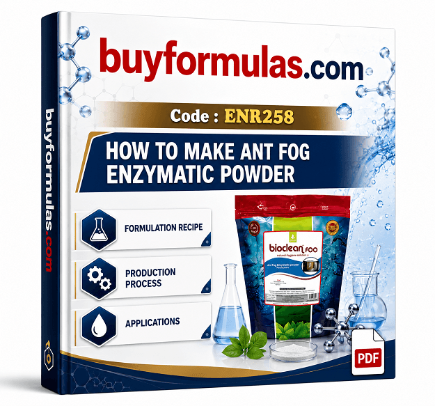 How to make bio enzymatic FOG treatment powder