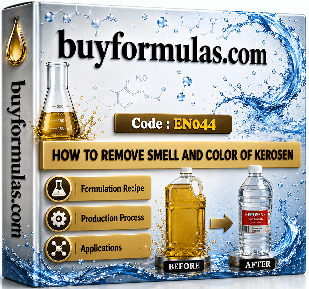 How to remove smell and color of kerosene
