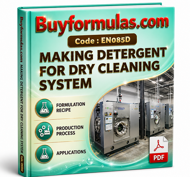 Make perchloroethylene detergent for dry cleaning system