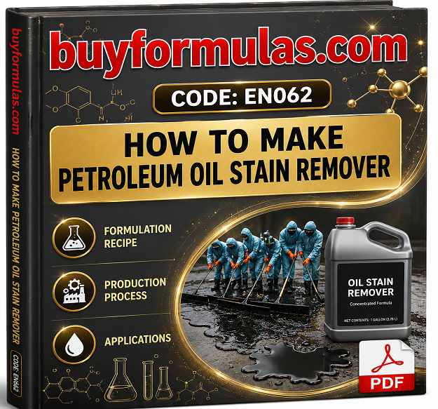 How to make petroleum oil  stain remover