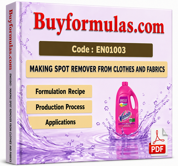 How to make vanish spot remover for clothes