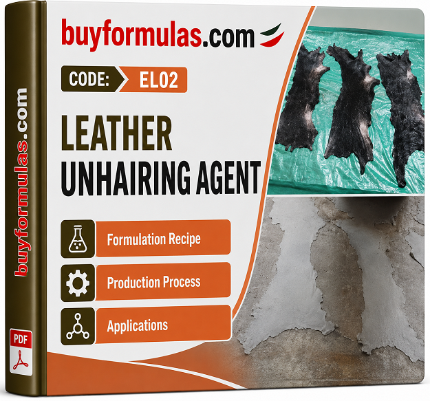 Making leather unhairing or liming agent