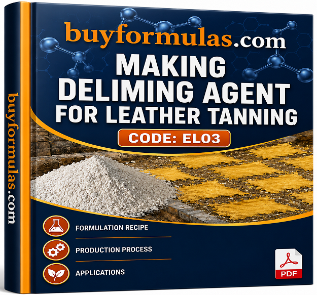 Making leather deliming agent