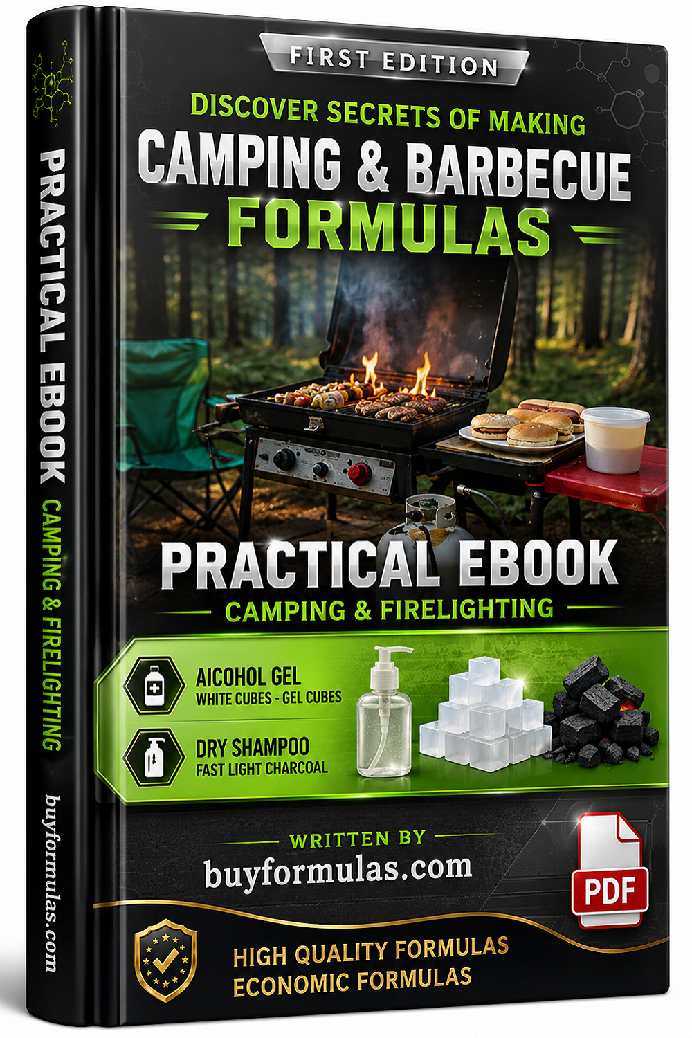 Practical book for making barbecue and camping products