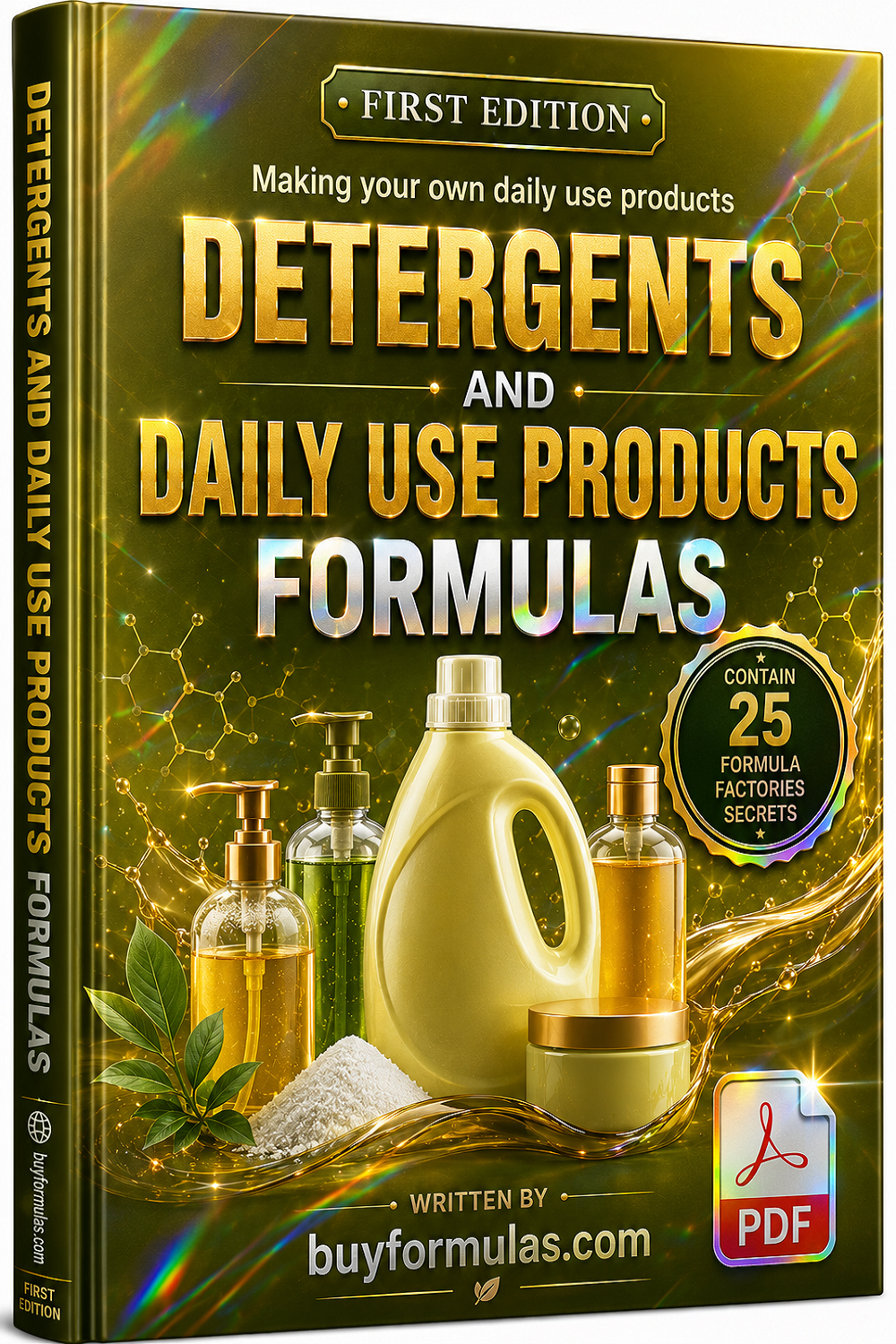 Making your own daily profitable detergent products 