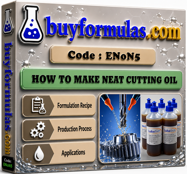 Making neat cutting oil for tapping and machining